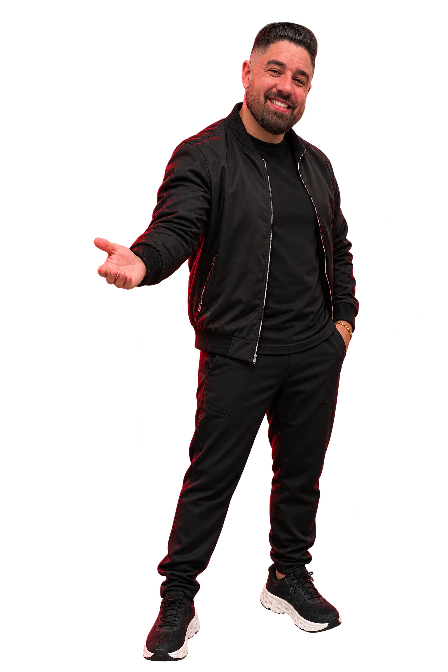 Avatar de James Guimarães com a mão estendida