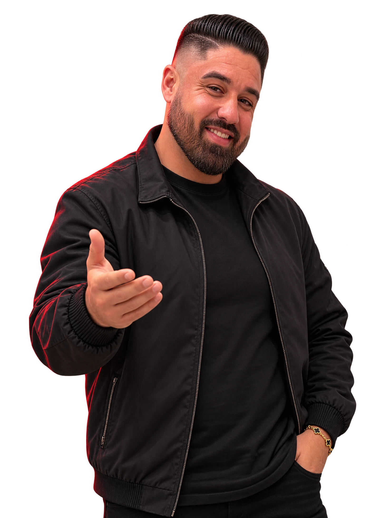 Avatar de James Guimarães com a mão estendida